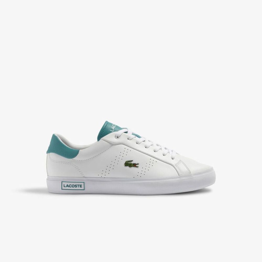 Lacoste Mens Powercourt 2.0 223 2 SMA White Shoes (NWT)
